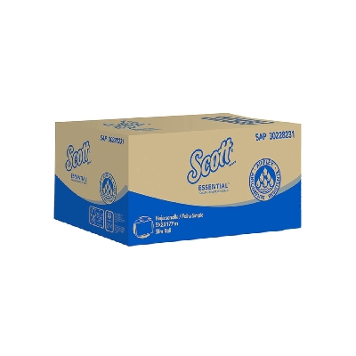 Toalla Scott Essential en rollo 6 rollos x 177 metros